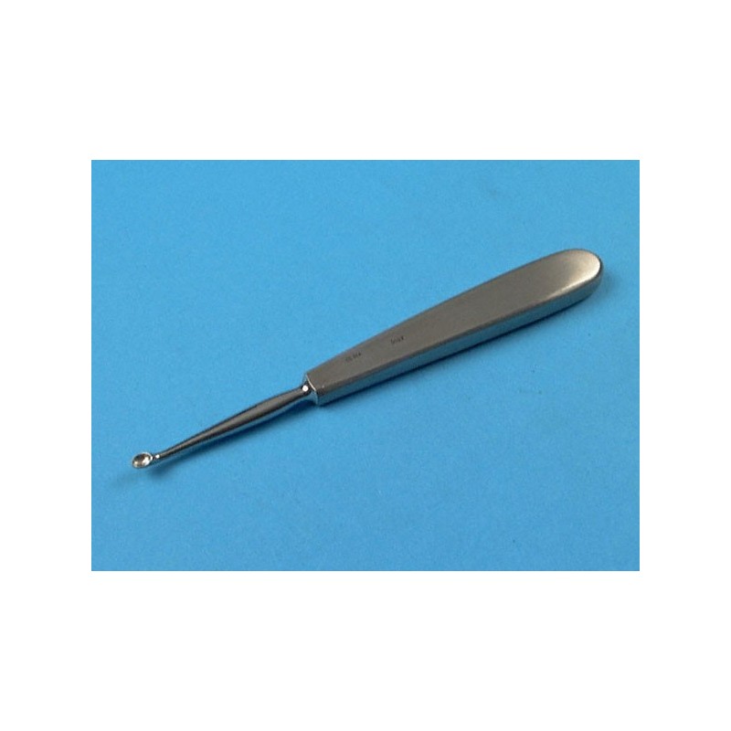 Curette à Os de Volkmann, 17 cm, dia. 4 mm