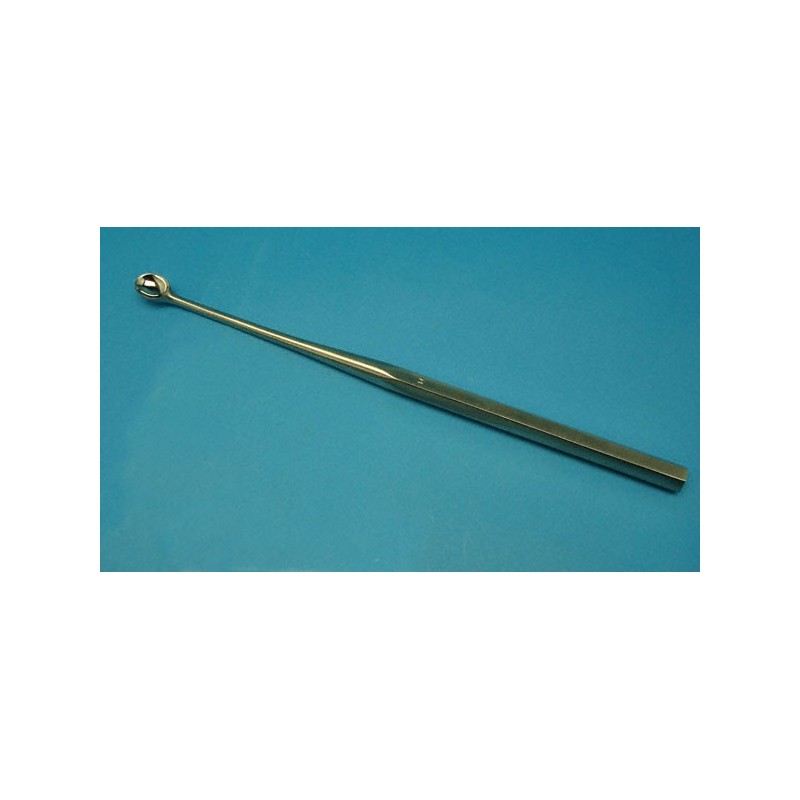 Curette à Os de Volkmann, monobloc, 28 cm, dia.14 mm