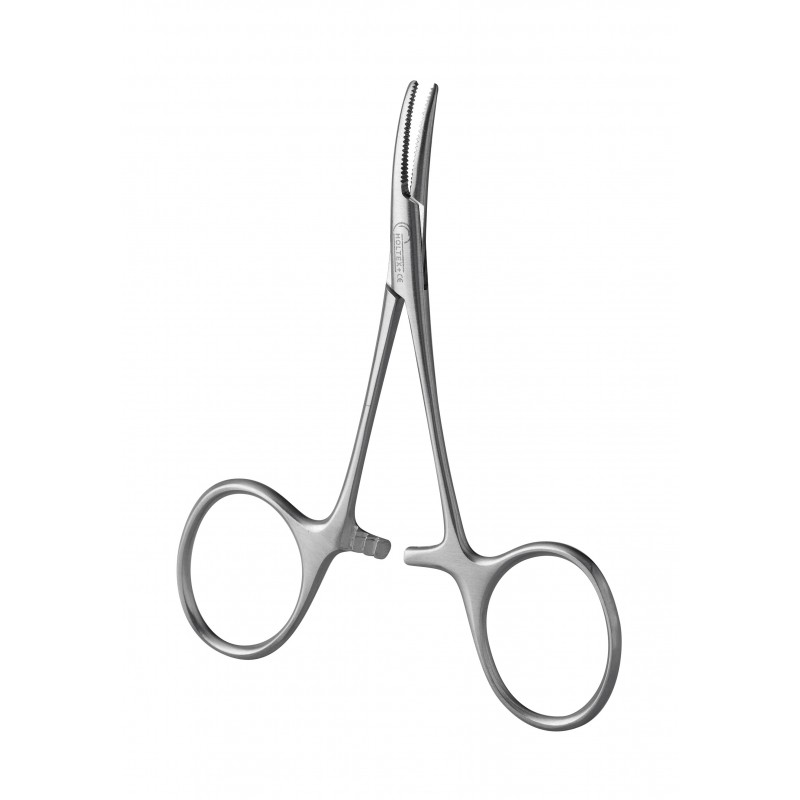 Pince Micro Halstead, 10 cm, courbe, S/G