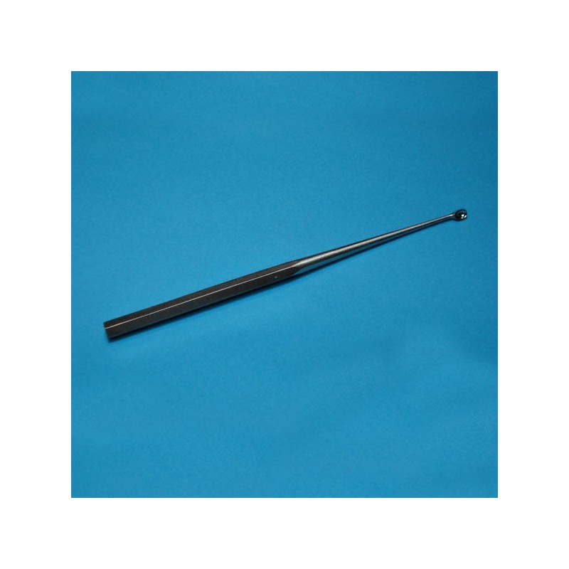 Curette à Os de Volkmann, monobloc, 28 cm, dia. 8 mm