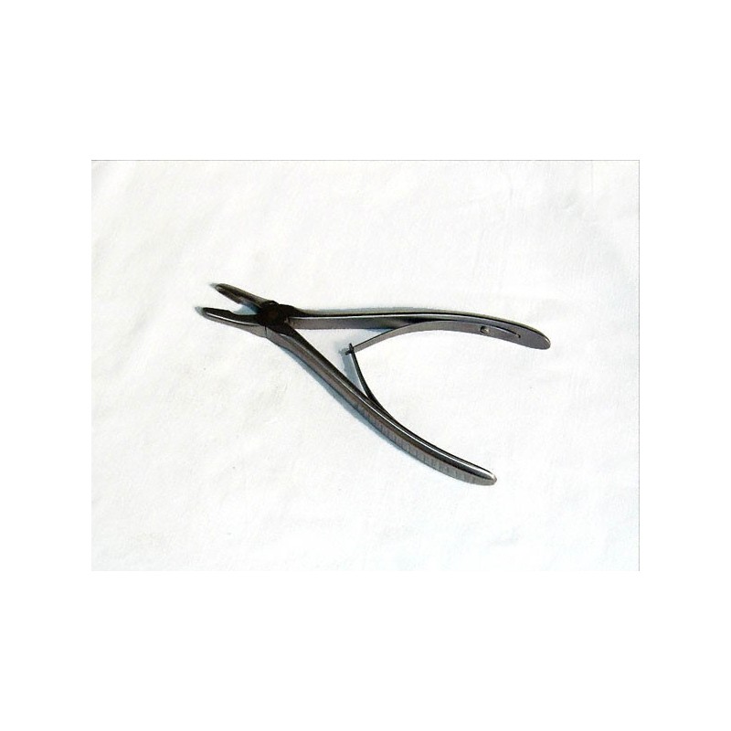 Pince Gouge Jansen, simple articulation, 17.5 cm, mors 4mm