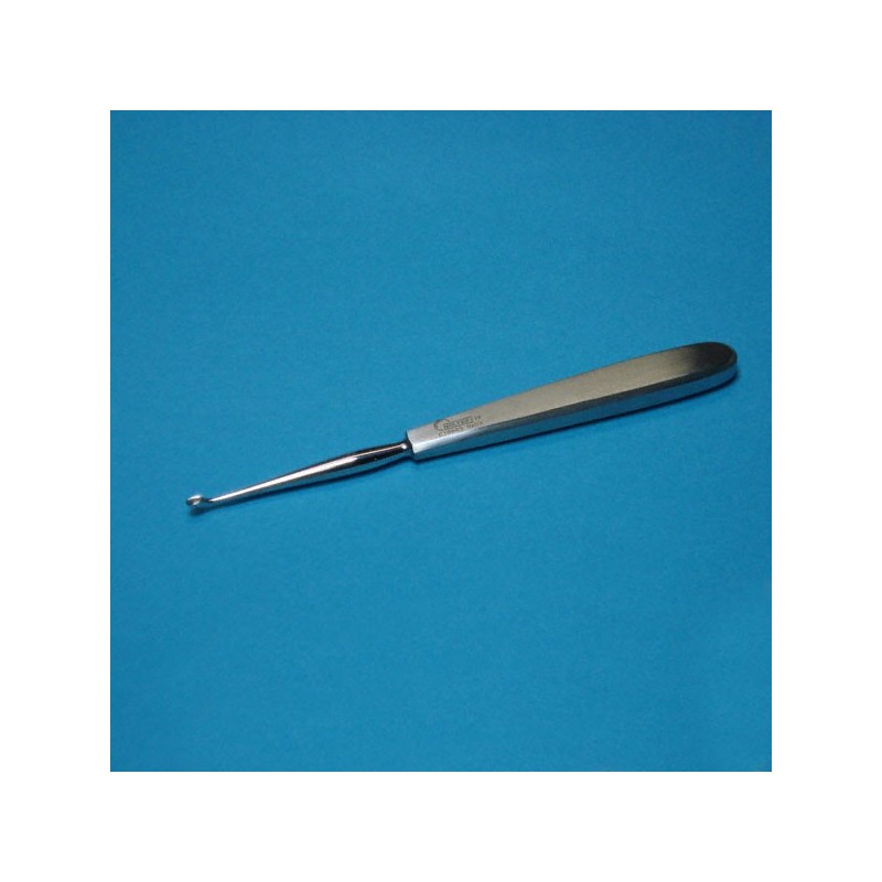 Curette à Os de Volkmann, 17 cm, dia. 3 mm