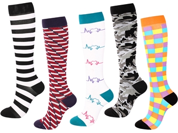 CHAUSSETTES DE COMPRESSION FUNNY L-XL - boîte de 5 pcs.