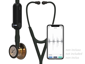 3M LITTMANN STÉTHOSCOPE CORE DIGITAL - 8863 - noir - haut poli finition cuivre