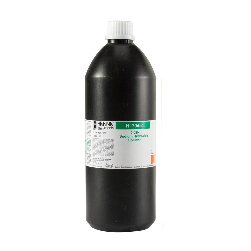 Hydroxyde de sodium NaOH, 0,02 N, 1 L