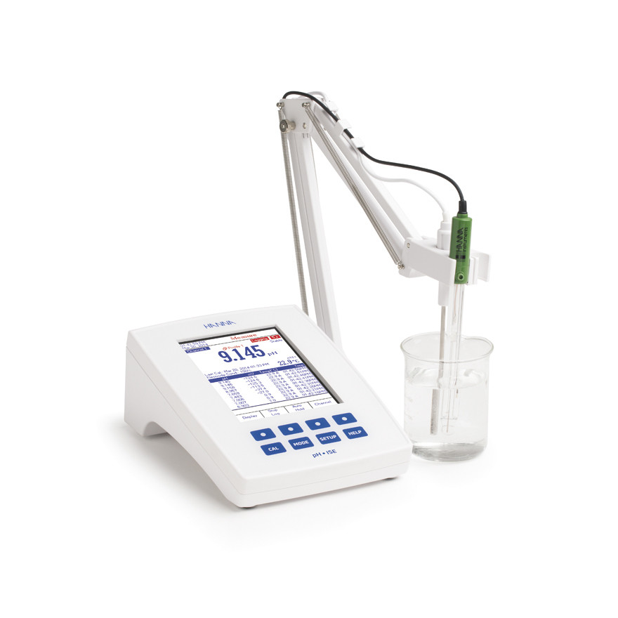 Instrument de laboratoire pH/mV/ISE qualité recherche