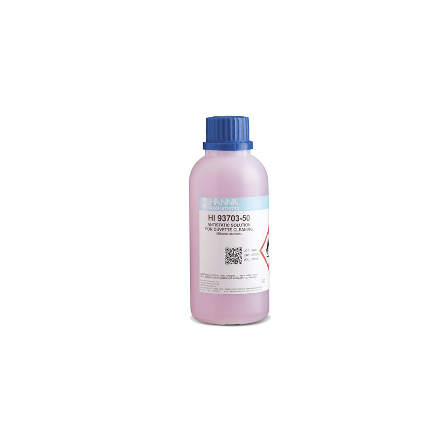 Solution de nettoyage pour cuvettes de mesure, bouteille 250 mL