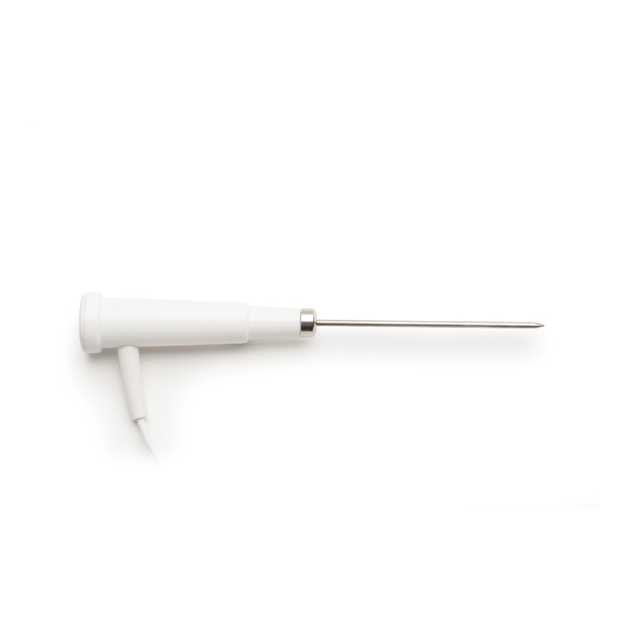 Sonde de pénétration, usage général, manche blanc, câble 1 m