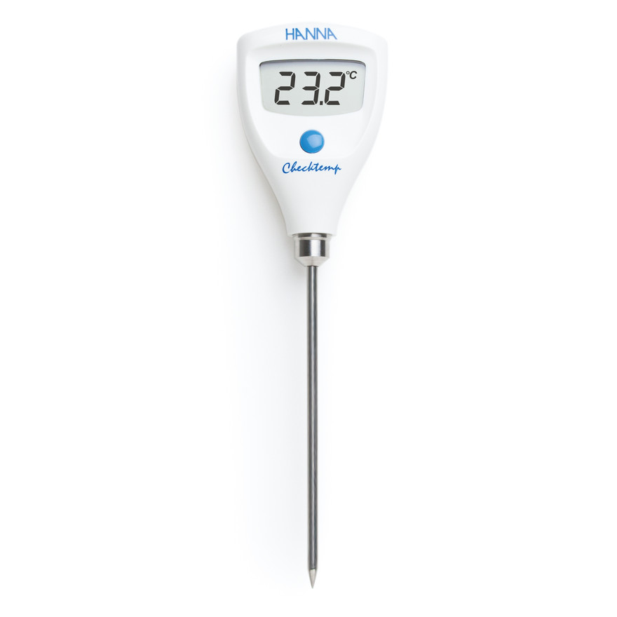 Thermomètre de précision avec sonde fixe Checktemp®, conforme EN13485