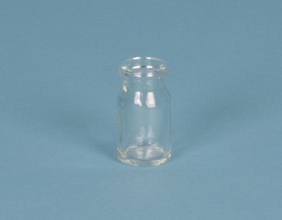 Flacon d'injection, verre tube transparent