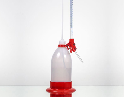 Burette automatique en verre, Classe B 1/10