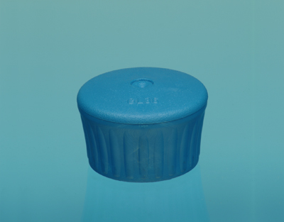 Capsule PP bleue pour dessiccateur à bouton, Simax