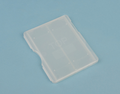 Caisse plastique plate pour 2 lames