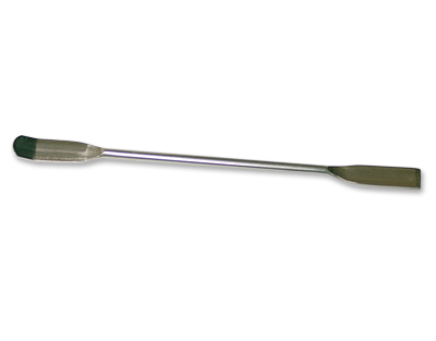 Spatule semi-micro double plate, 140 mm