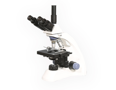 Plan microscope trinoculaire achromatique, série P