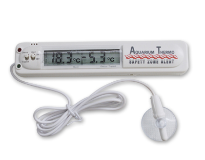 Thermomètre digital duel pour aquarium