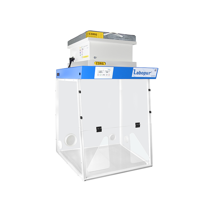 Sorbonne à recirculation 600 mm - 1 Module - pour liquide - Passage 2 mains