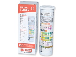 [24074] GIMA URINE STRIPS 11 PARAMETERS - professional use