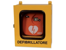 [35335] CABINET WITH THERMO AND ALARM FOR DEFIBRILLATORS - outdoor use