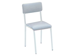 [27932] CHAIR - padded seat - grey