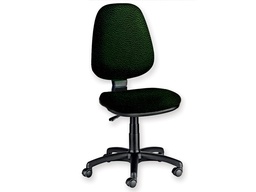 [45065] CUNEO CHAIR without armrest - leatherette - black