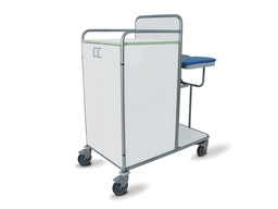 [45915] LAUNDRY TROLLEY - laminated