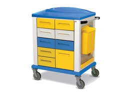 [27476] BASIC TROLLEY - standard with 9 drawers