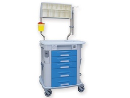 [45741] AURION THERAPY TROLLEY - light blue