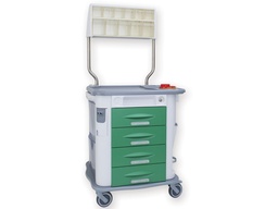 [45740] AURION THERAPY TROLLEY - green