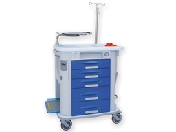 [45751] AURION EMERGENCY TROLLEY - blue