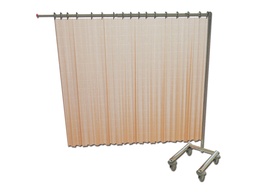 [45505] TROLLEY for 1 curtain - foldable - without curtain