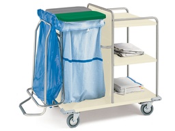 [27464] LAUNDRY TROLLEY - painted steel