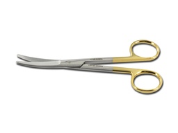 GOLD MAYO SCISSORS curved