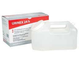 [25995] 24 HOURS URINE TANK 2500 ml in single box - box of 27