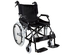 [43251] FAUTEUIL ROULANT EN ALUMINIUM PRINCE - noir