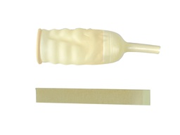 [28724] KIT CATHÉTER EXTÉRIEUR POUR HOMME diam. 30 mm + RUBAN HYDROCOLLOÏDAL