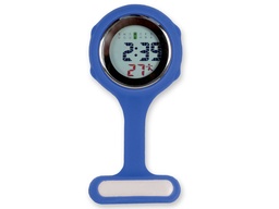 [20480] DIGITAL SILICONE NURSE WATCH - blue