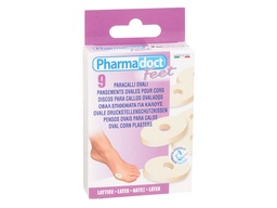 [25351] PHARMADOCT OVAL CORN PLASTERS - carton of 12 boxes of 9