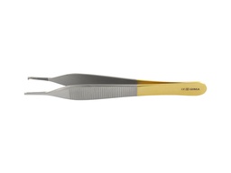 [26561] GOLD ADSON FORCEPS 1x2 teeth - 12 cm