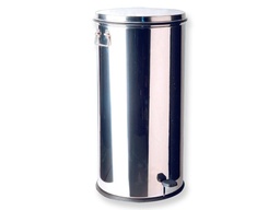 [27983] WASTE BIN 70 l with pedal - stainless steel