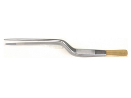 [38554] T.C. GOLD CUSHING TAYLOR FORCEPS - 18 cm - rough tips