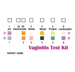 [29111] VAGINITIS TEST KIT - professional - card