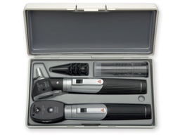 [31696] HEINE MINI 3000 LED OTO + OPHTHALMO SET - black