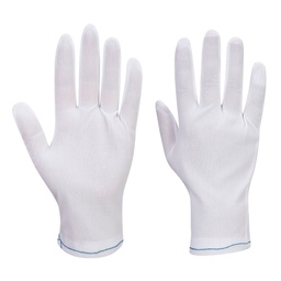 Gants d'inspection en nylon - Blanc (600 pièces)