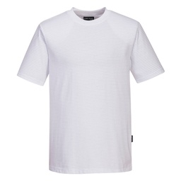 T-Shirt antistatique ESD - Blanc