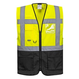 Gilet Executive Warsaw - Jaune/Noir