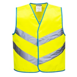 Gilet Junior Couleur brillante - Jaune