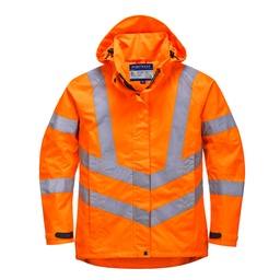 Parka femme Hi-Vis respirante - Orange