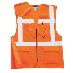 Gilet Executive Rail RIS - Orange