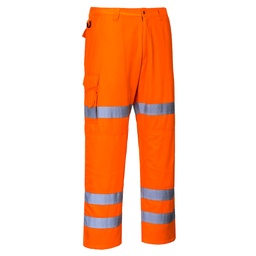 Pantalon Combat Hi-Vis 3 bandes - Orange